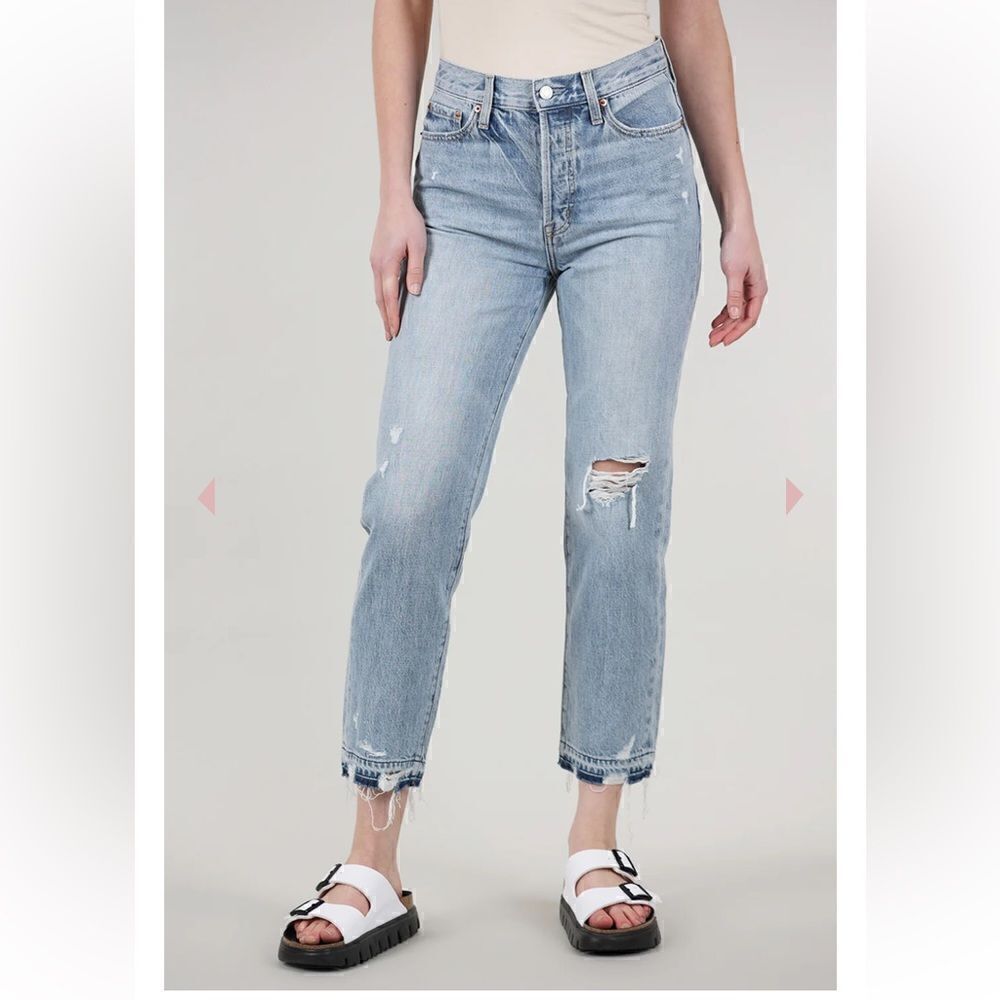 Pistola Charlie High Rise Straight Leg in Ruthless Size 32/14 NWT - Picture 9 of 9